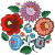 hungarian folk motif – kalocsai minta